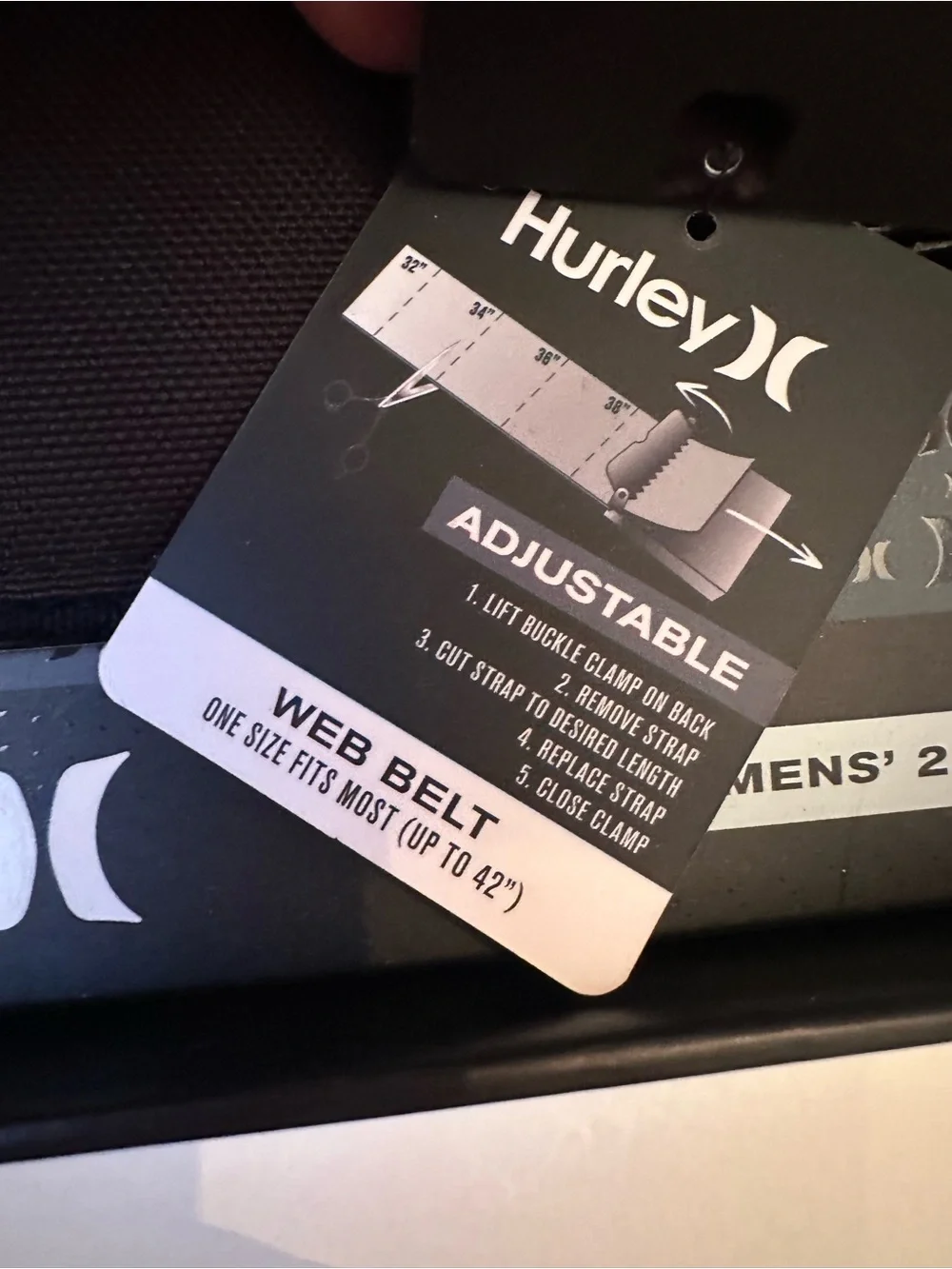 Hurley Black Men’s 2-Piece Wallet and Money Clip Gift Set